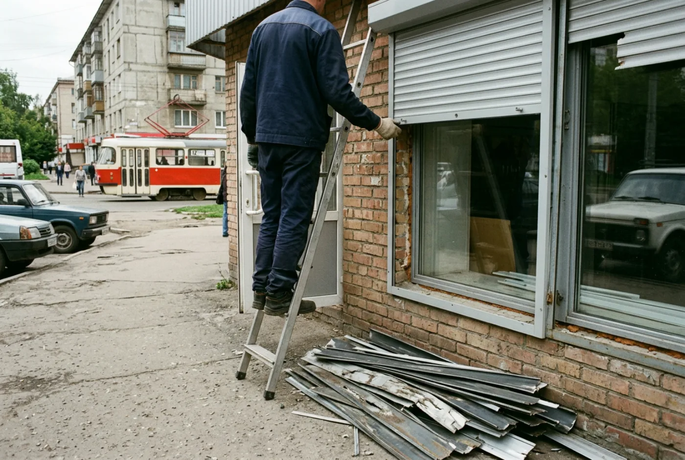 Замена рольставней в Москве